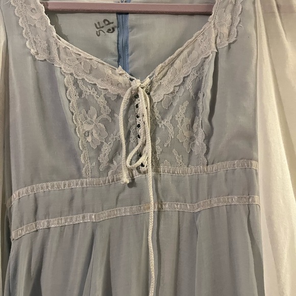 Vintage 1970s Gunne Sax Prairie Dress - Picture 2 of 8